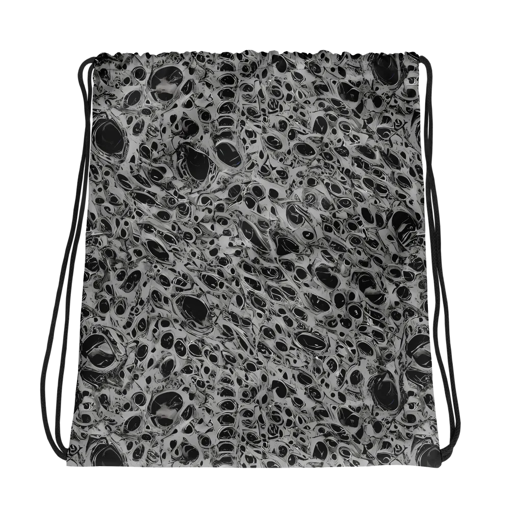 Black Matter on Drawstring Bag — Photo