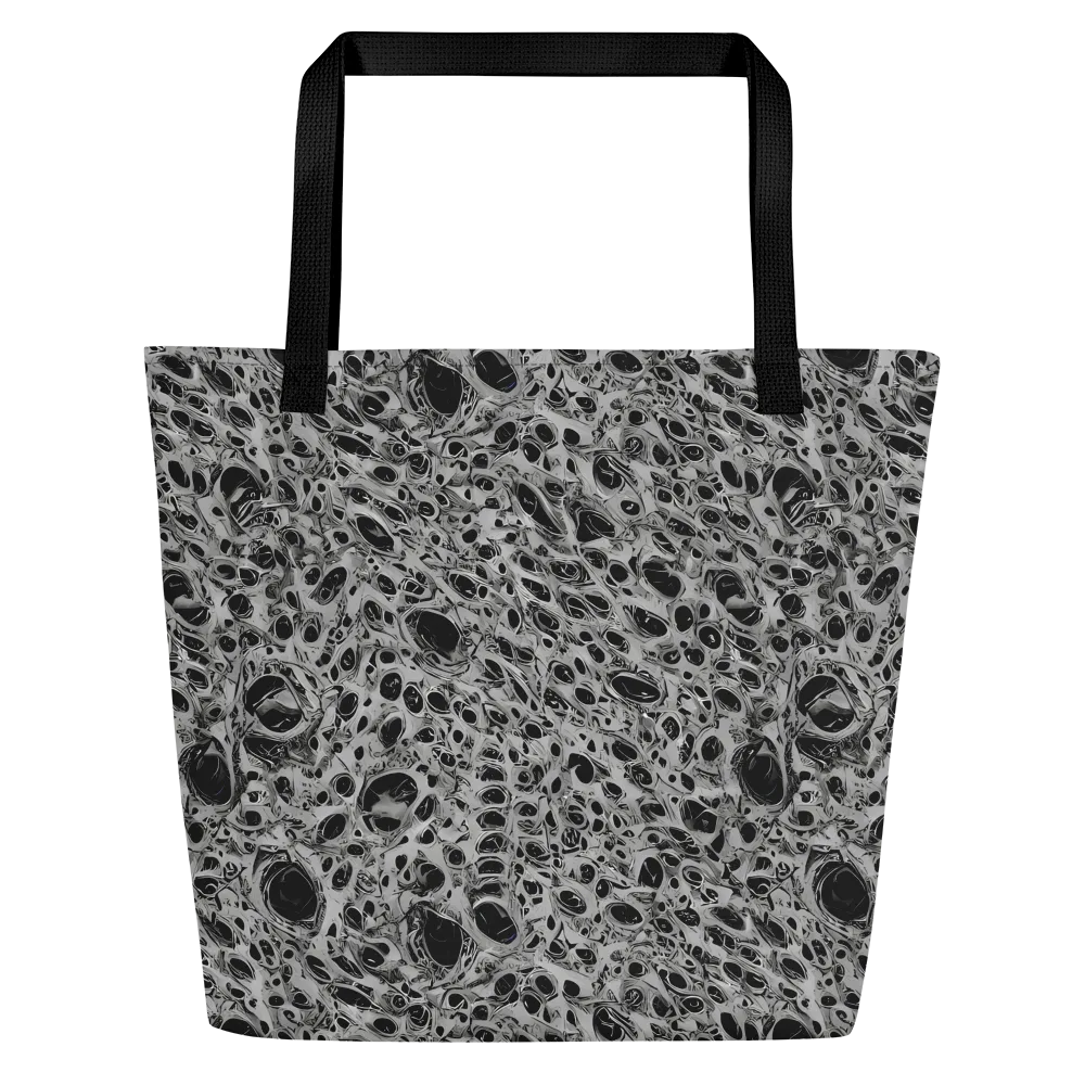 Black Matter on Large Tote Bag W/ Pocket — Front