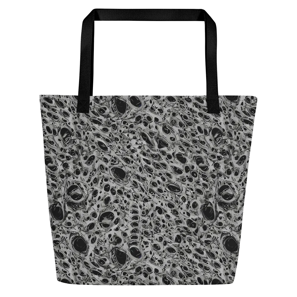 Black Matter on Large Tote Bag W/ Pocket — Front