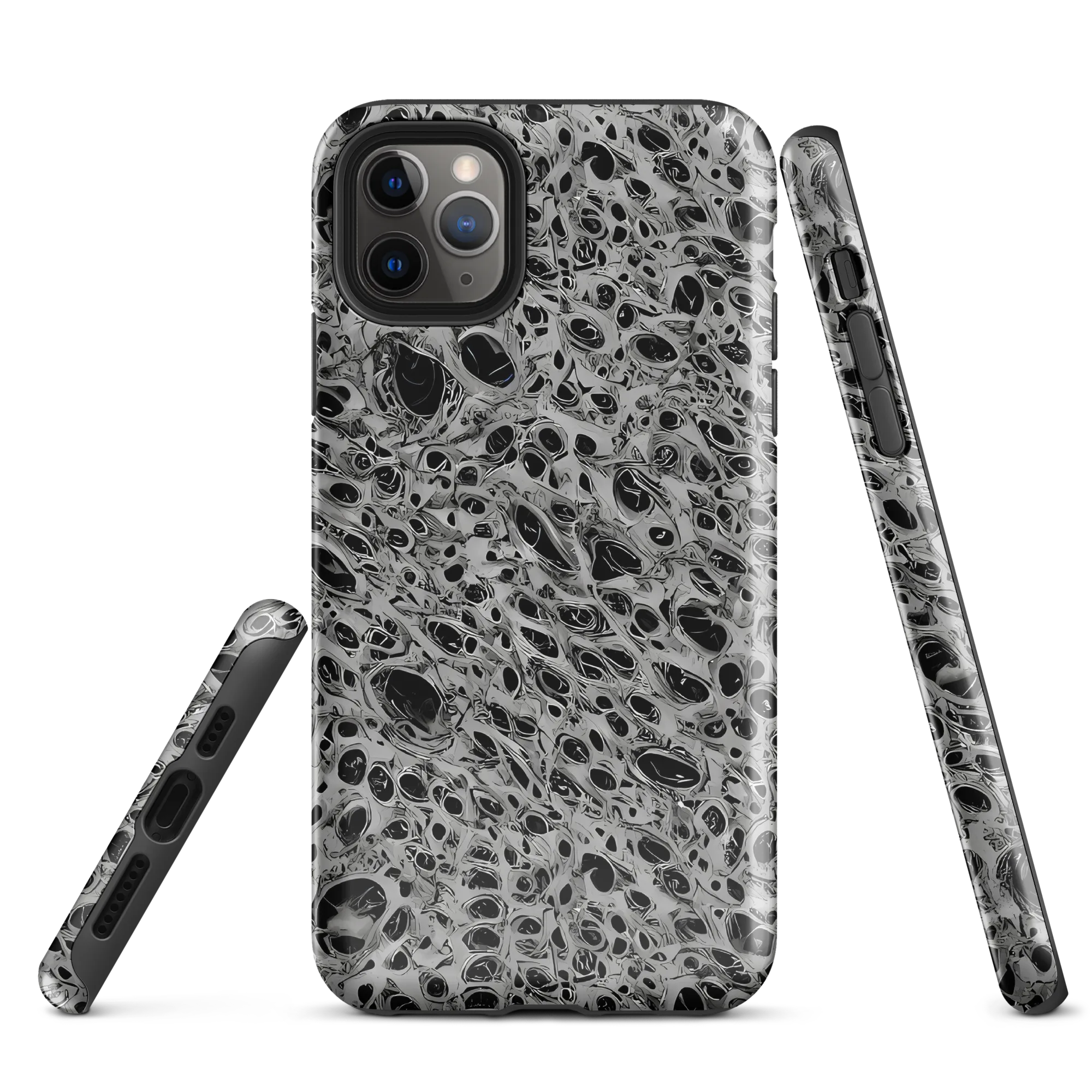 Black Matter on Tough Case for iPhone® — Front
