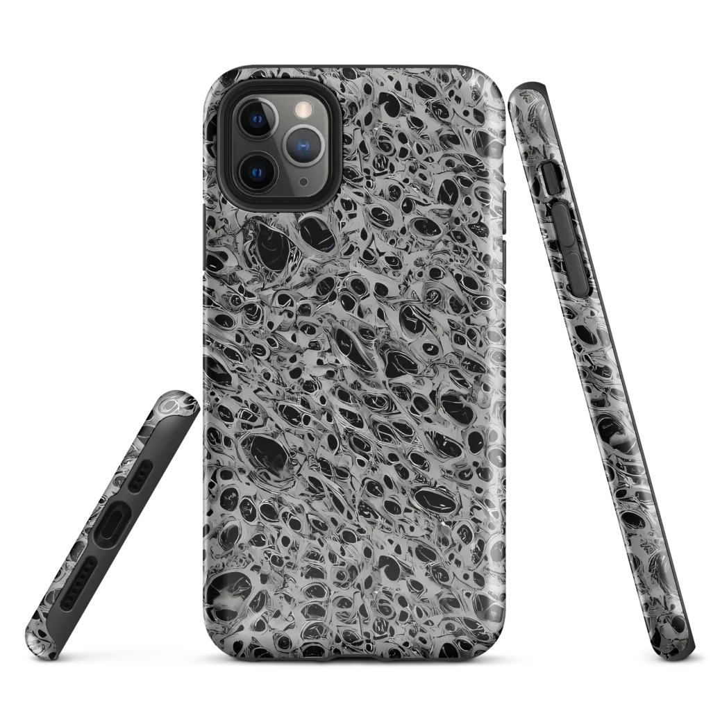 Black Matter on Tough Case for iPhone® — Front
