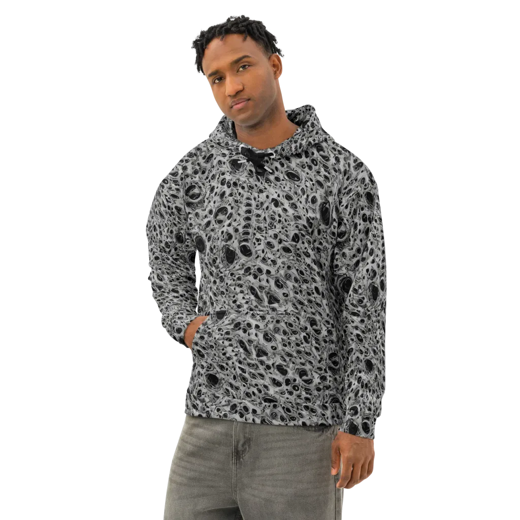 Black Matter on Cotton Hoodie — Left Front