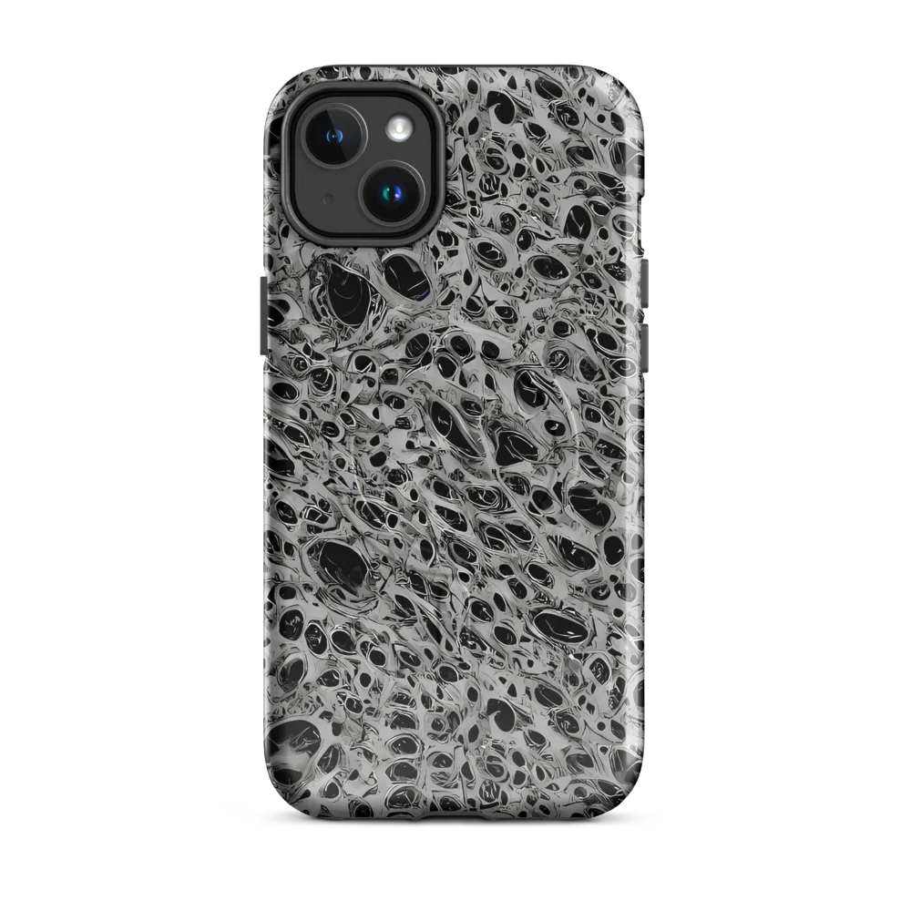 Black Matter on MagSafe Tough Case for iPhone® — Front