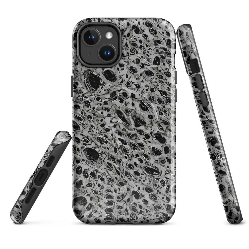 Black Matter on MagSafe Tough Case for iPhone® — Front