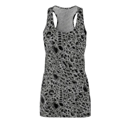 Black Matter on a Racerback Dress