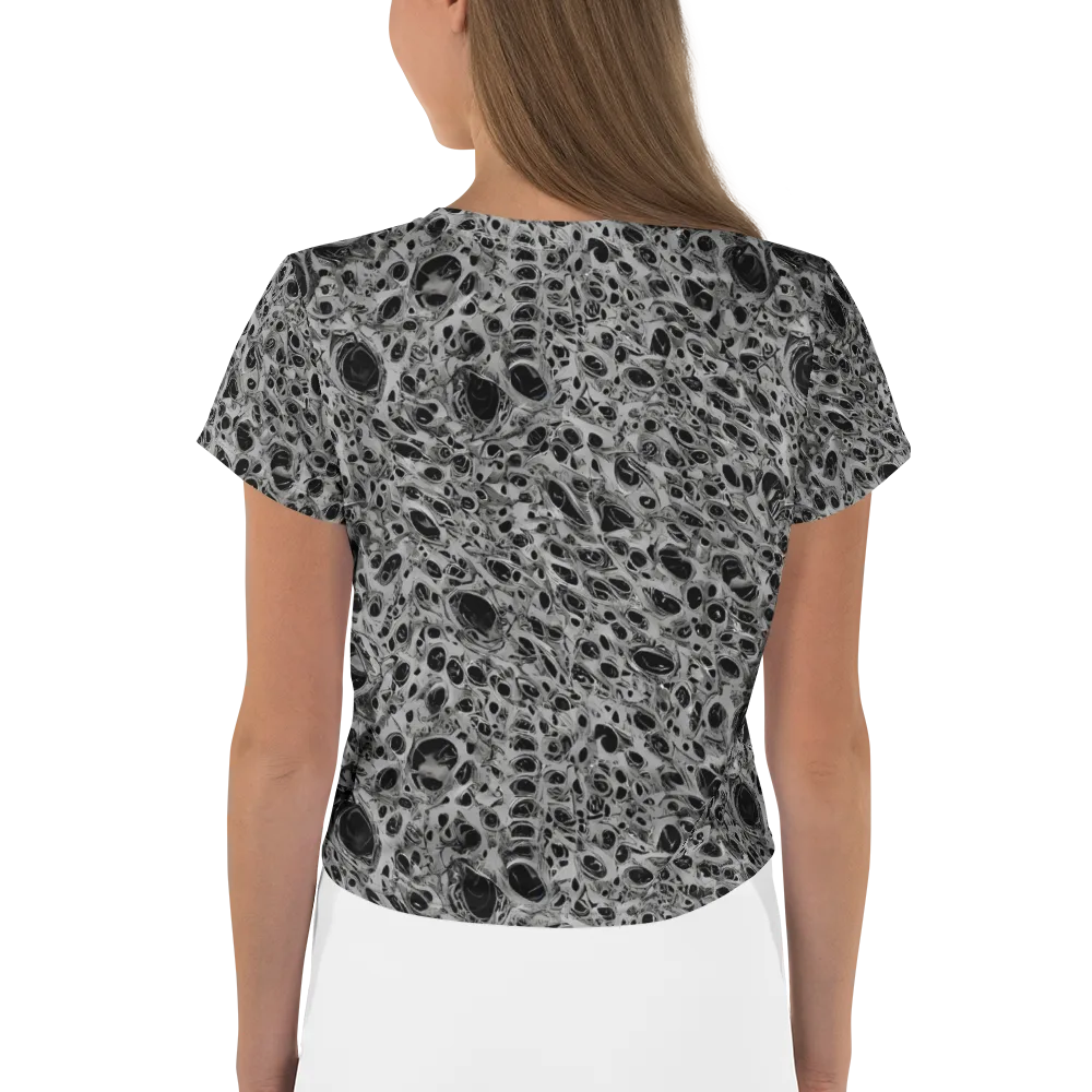 Black Matter on Crop Tee — Back