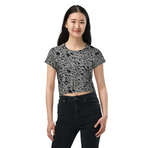 Black Matter on a Crop Tee