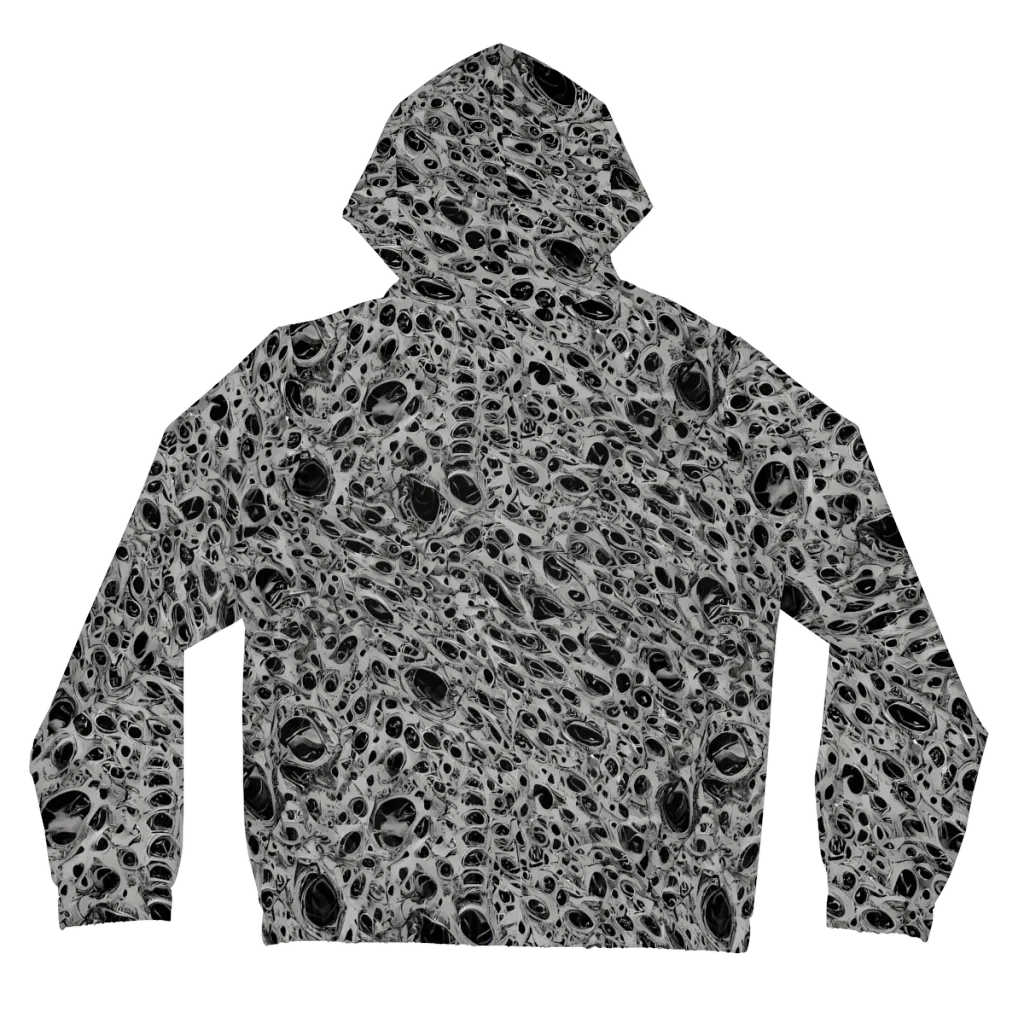 Black Matter on Women's Full-Zip Hoodie — Back