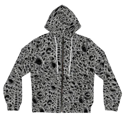 Black Matter on a Women's Full-Zip Hoodie