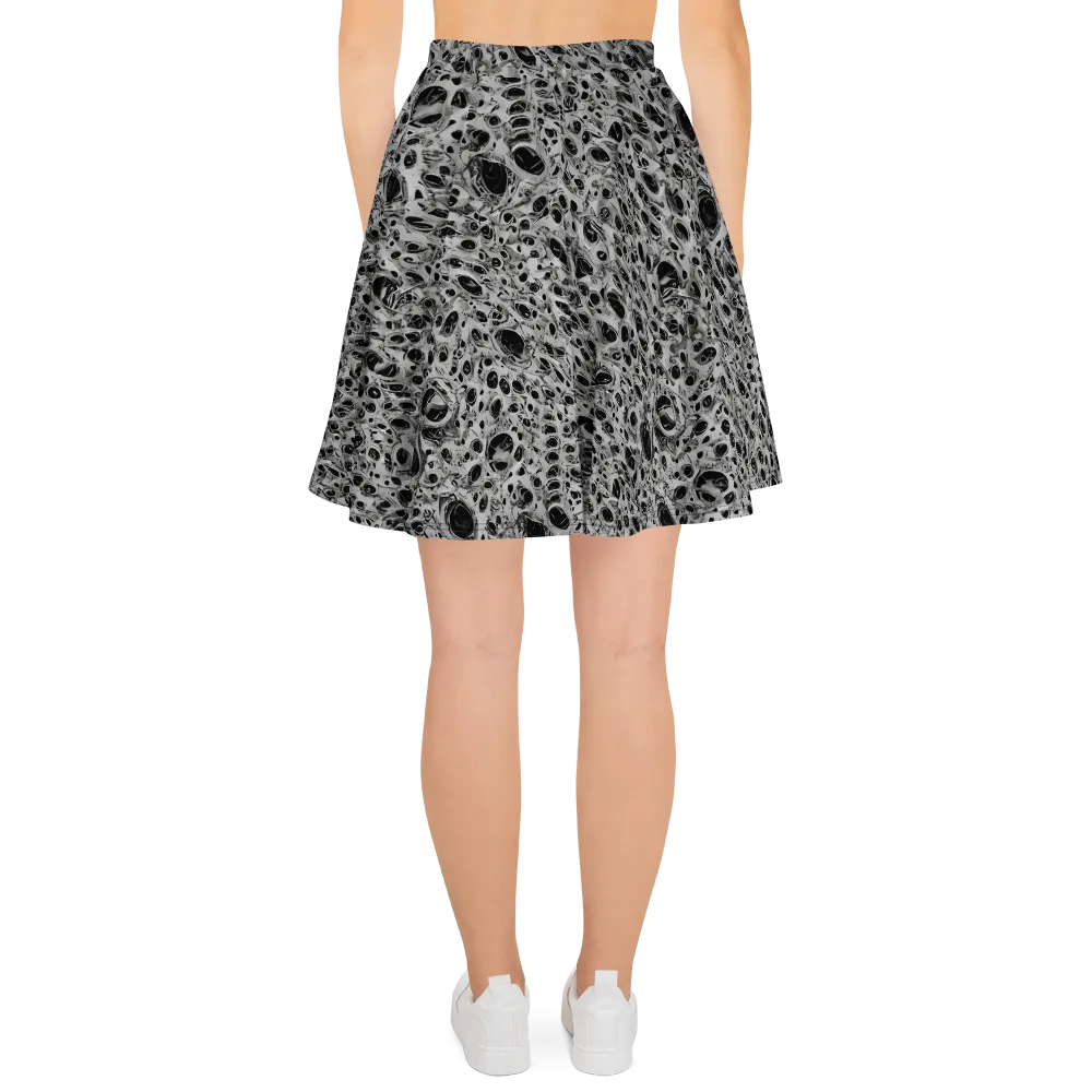 Black Matter on Skater Skirt — Back
