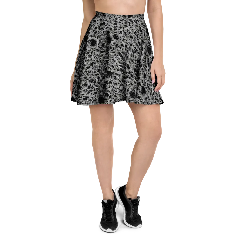 Black Matter on Skater Skirt — Front