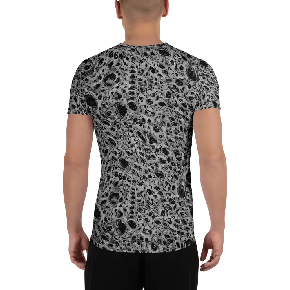 Black Matter on Men's Athletic T-Shirt — Back
