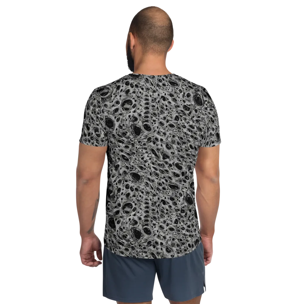 Black Matter on Men's Athletic T-Shirt — Back