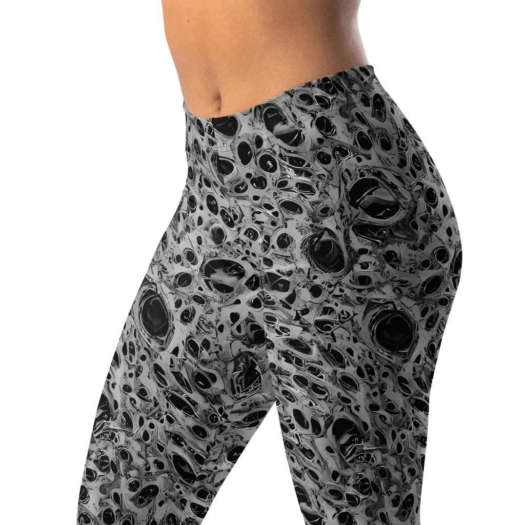 Black Matter on Leggings — Left Front