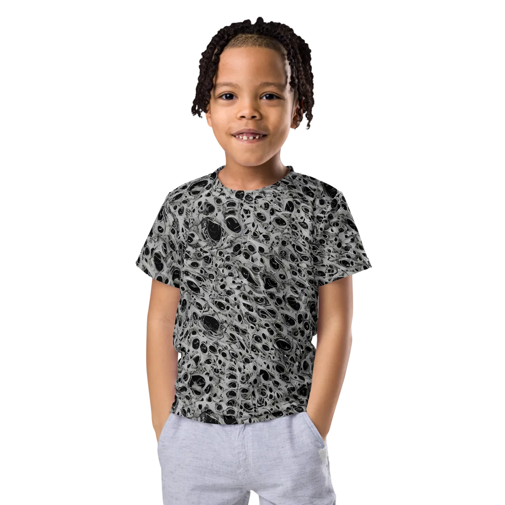 Black Matter on Kids Crew Neck T-Shirt — Front