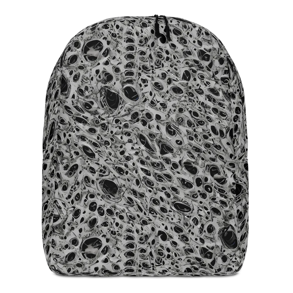 Black Matter on Minimalist Backpack — Front