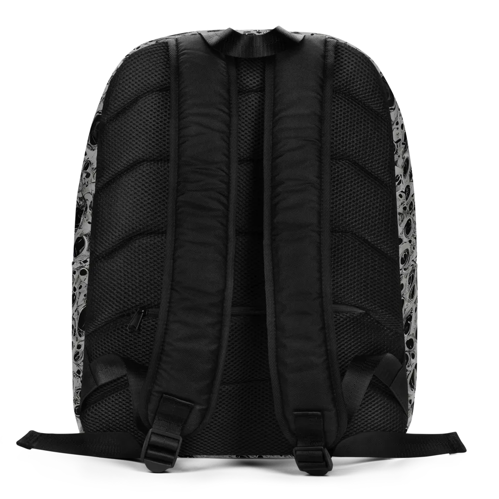 Black Matter on Minimalist Backpack — Back