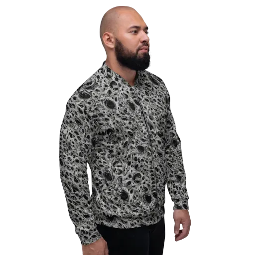Black Matter on a Bomber Jacket