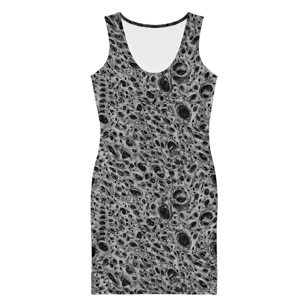 Black Matter on Bodycon Dress — Front