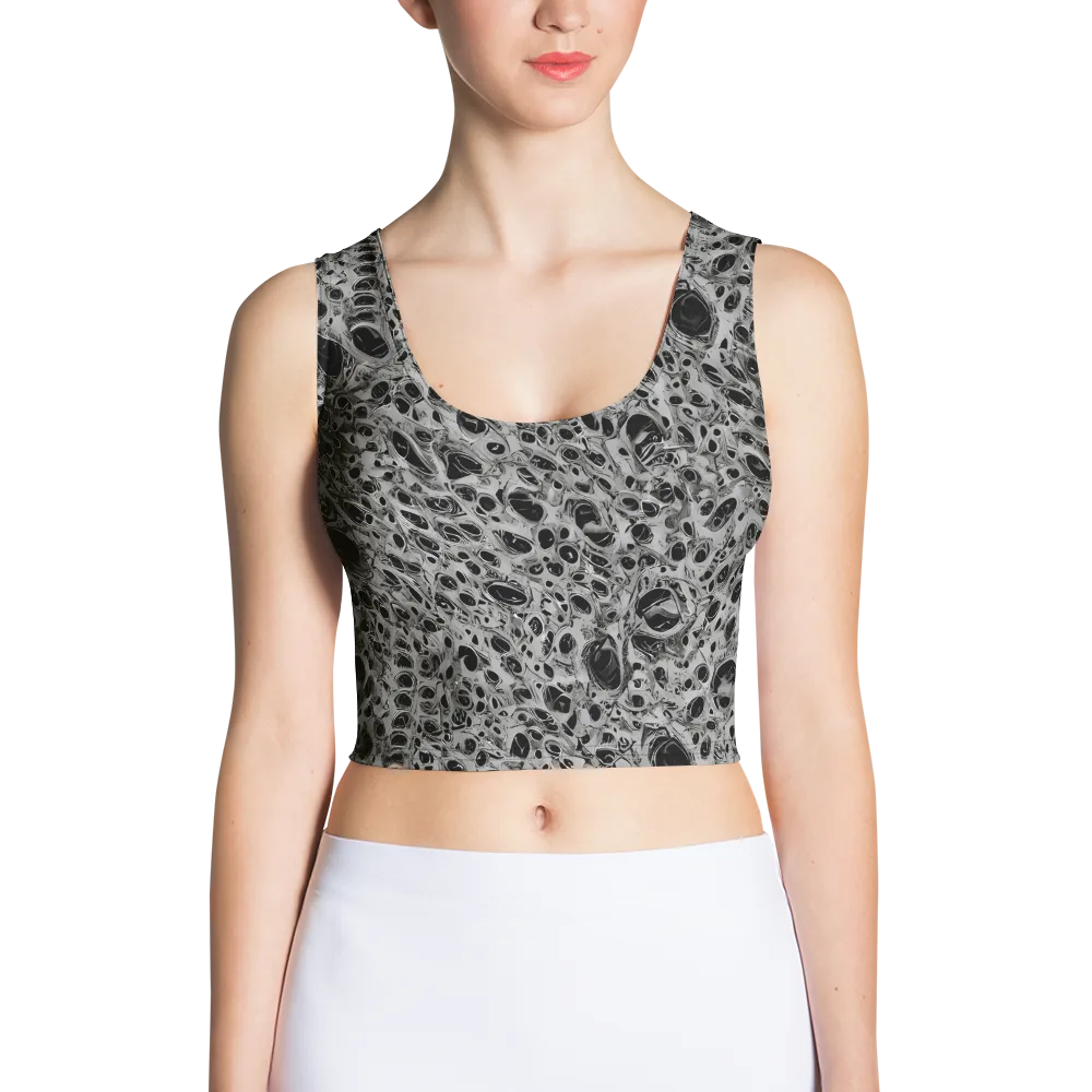 Black Matter on Crop Top — Front