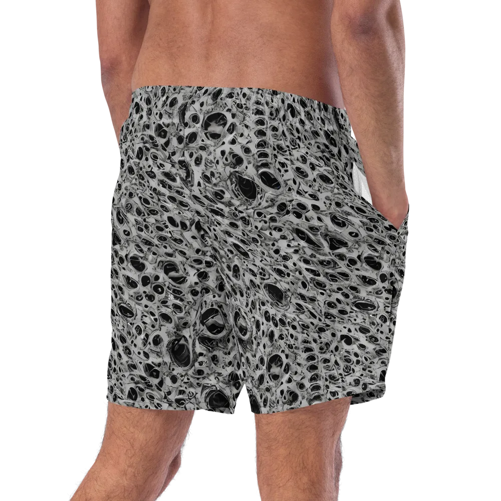Black Matter on Swim Trunks — Right Back
