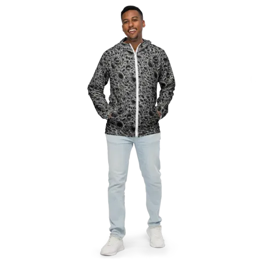 Black Matter on a Men's Windbreaker