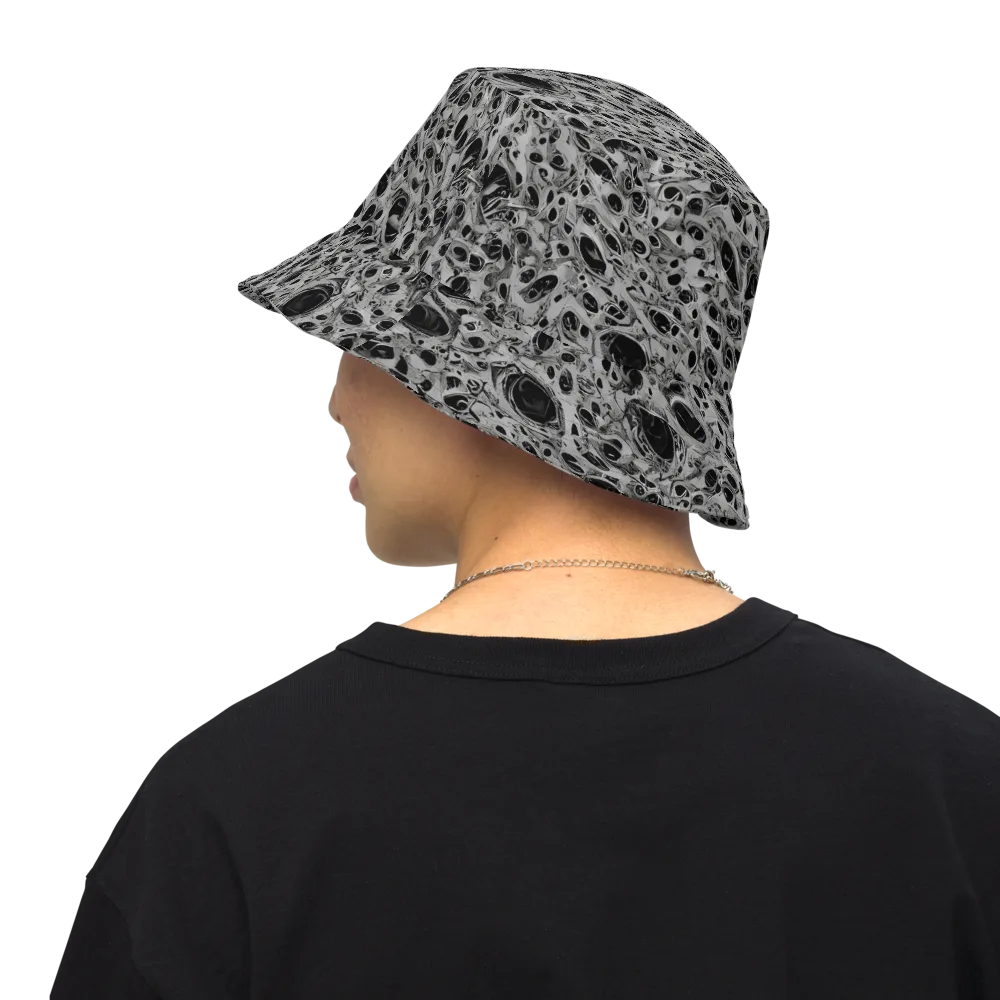 Black Matter on Reversible Bucket Hat — Back Inside