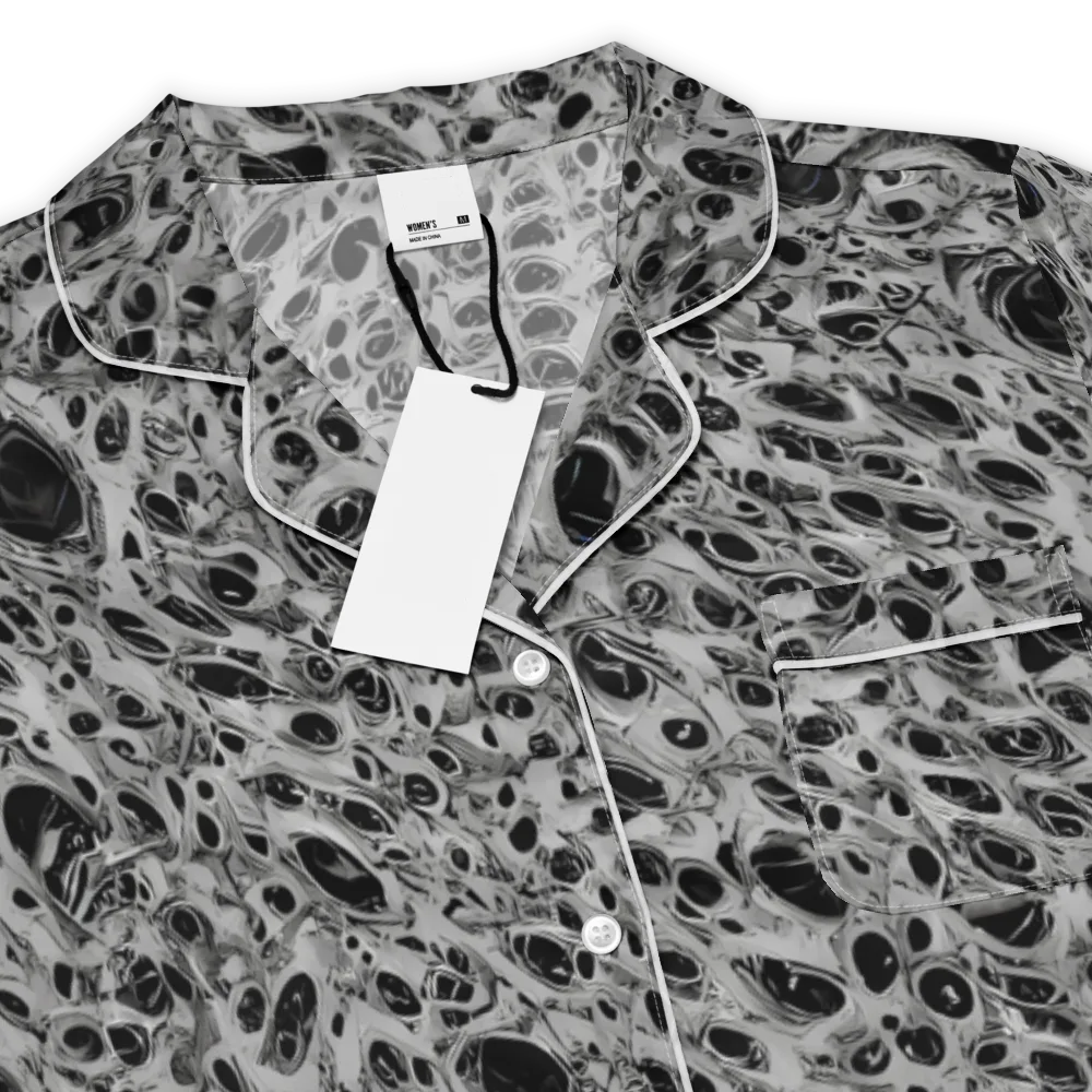 Black Matter on Women's Short Sleeve Pajama Top — Product details