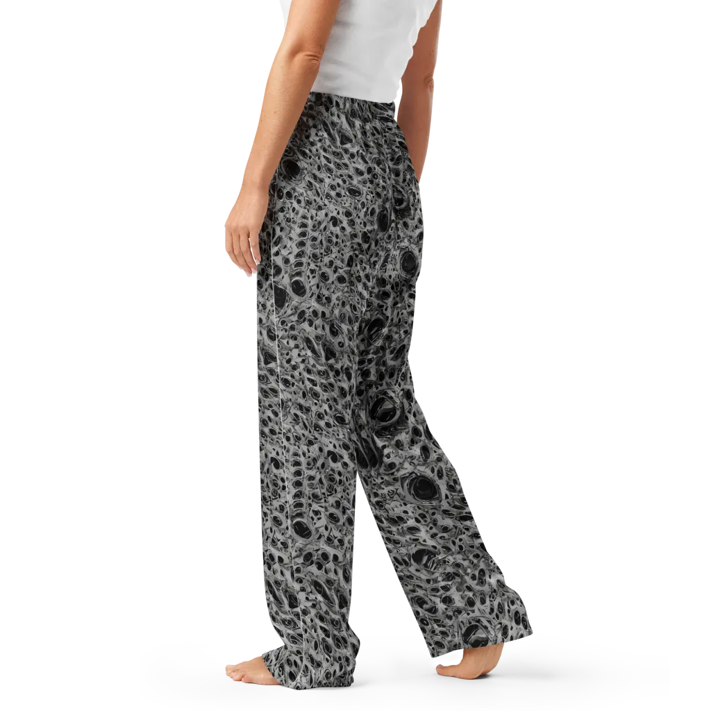 Black Matter on Women's Pajama Pants — Left