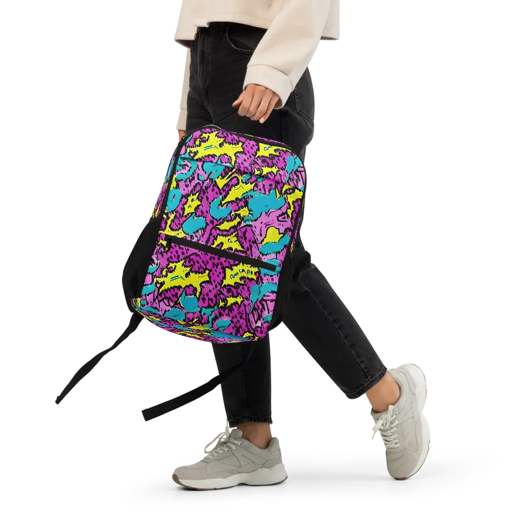 Psychedelic Prowl on Utility Backpack — Front