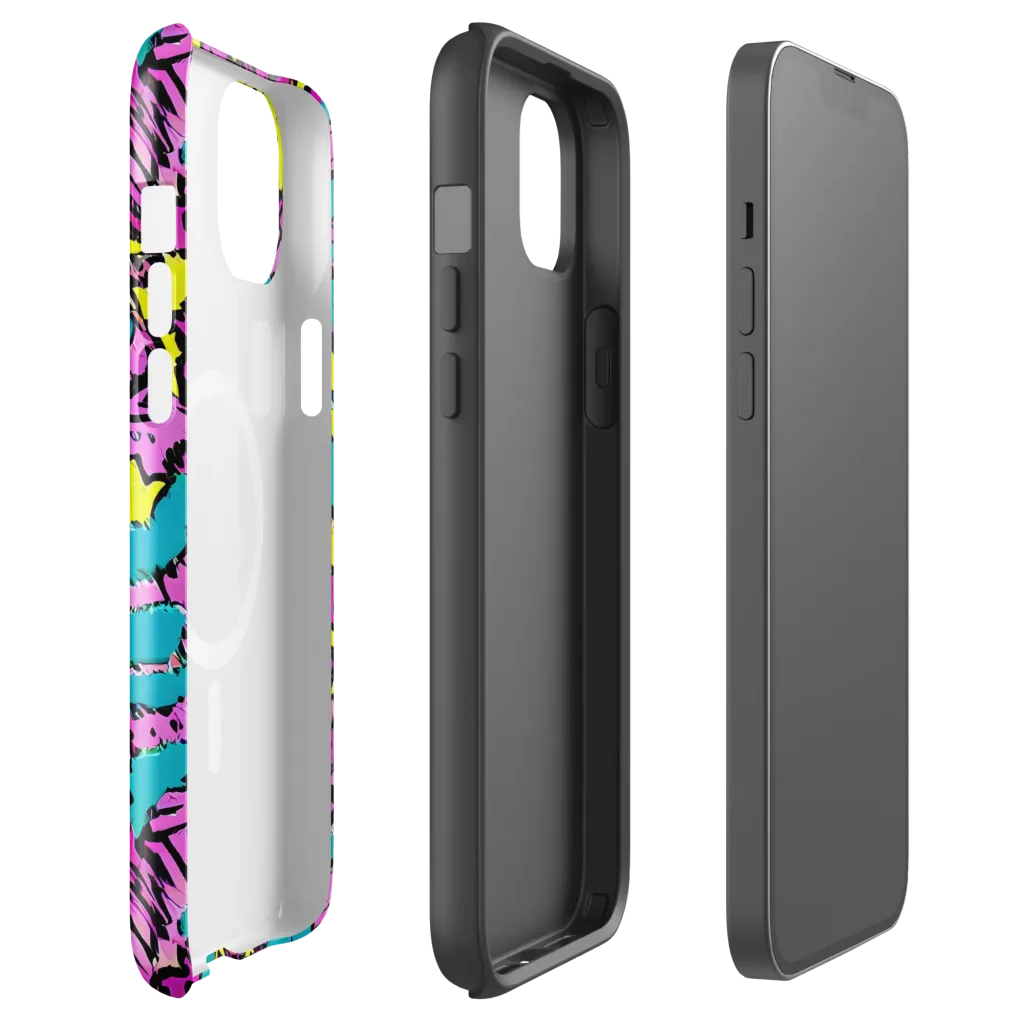 Psychedelic Prowl on MagSafe Tough Case for iPhone® — Front