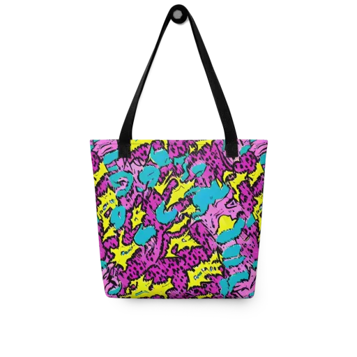 Psychedelic Prowl on a Tote Bag