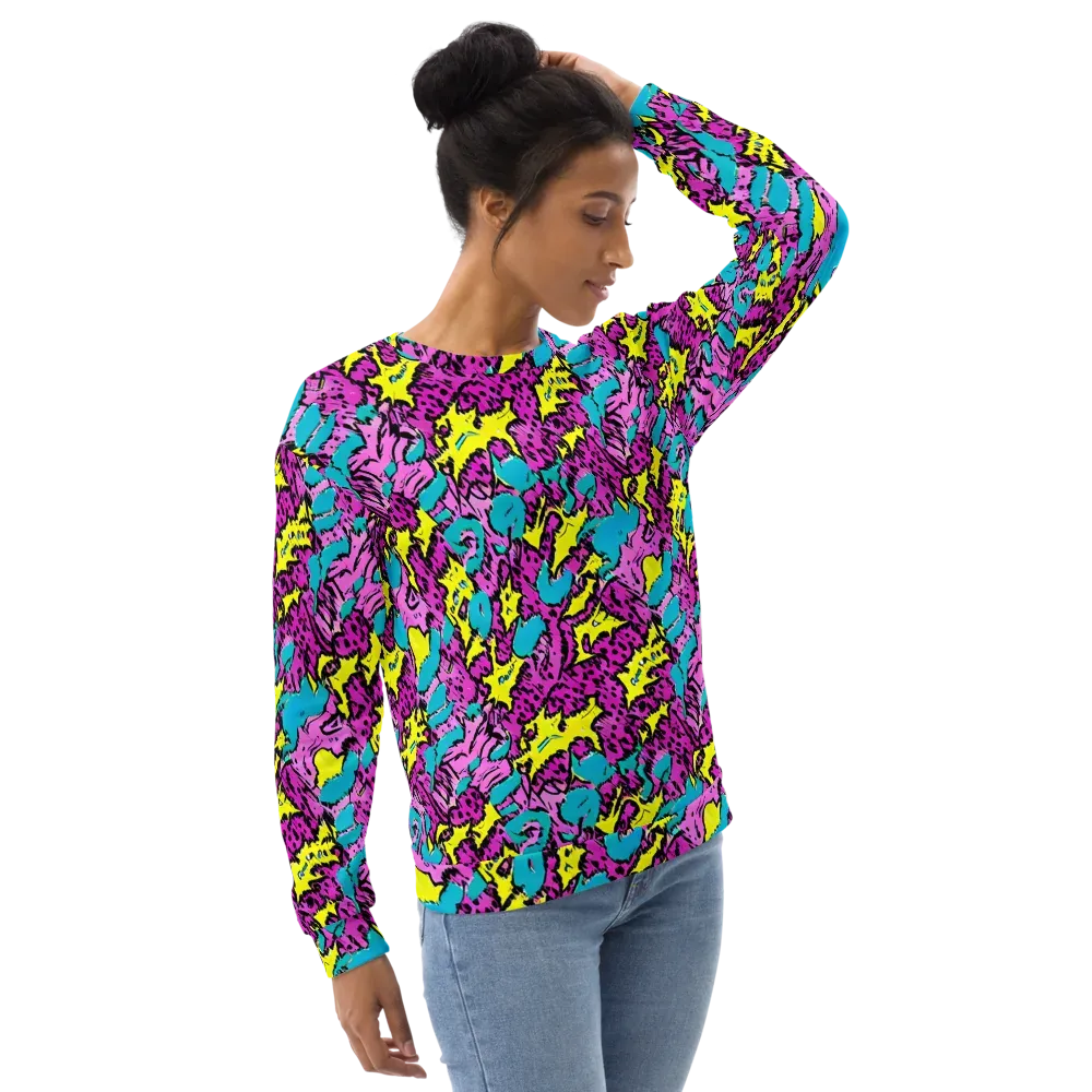 Psychedelic Prowl on Sweatshirt — Right Front