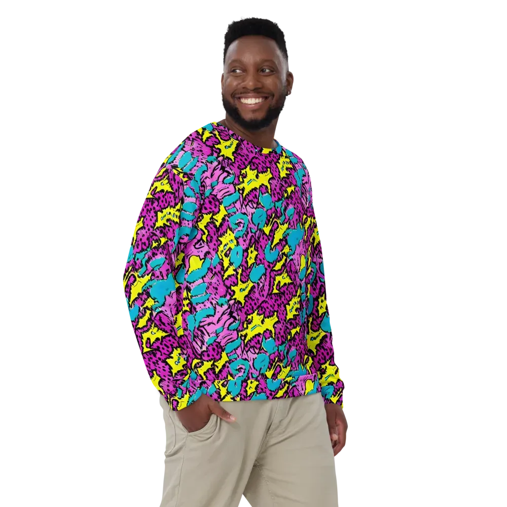 Psychedelic Prowl on Sweatshirt — Front