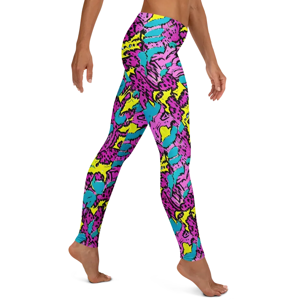 Psychedelic Prowl on Leggings — Right