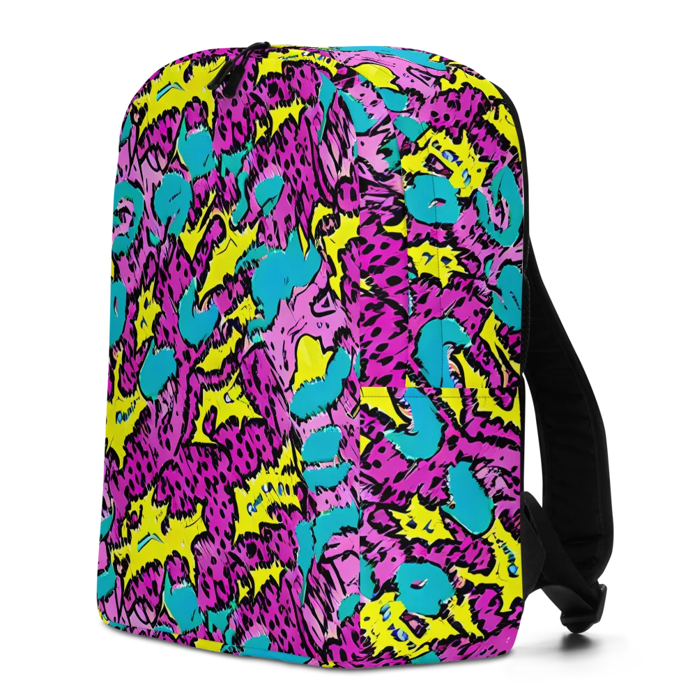 Psychedelic Prowl on Minimalist Backpack — Left