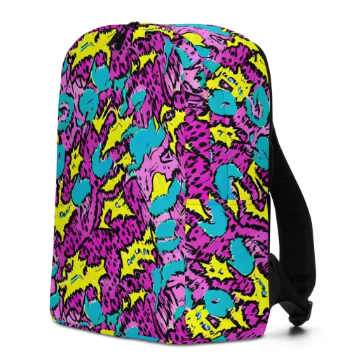 Psychedelic Prowl on a Minimalist Backpack