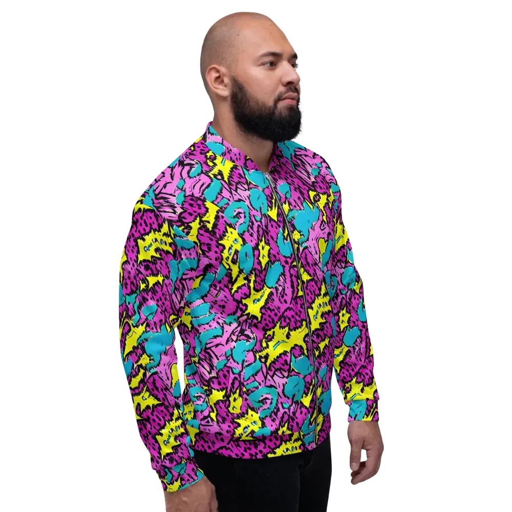 Psychedelic Prowl on Bomber Jacket — Right