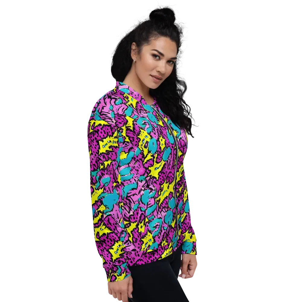 Psychedelic Prowl on Bomber Jacket — Right