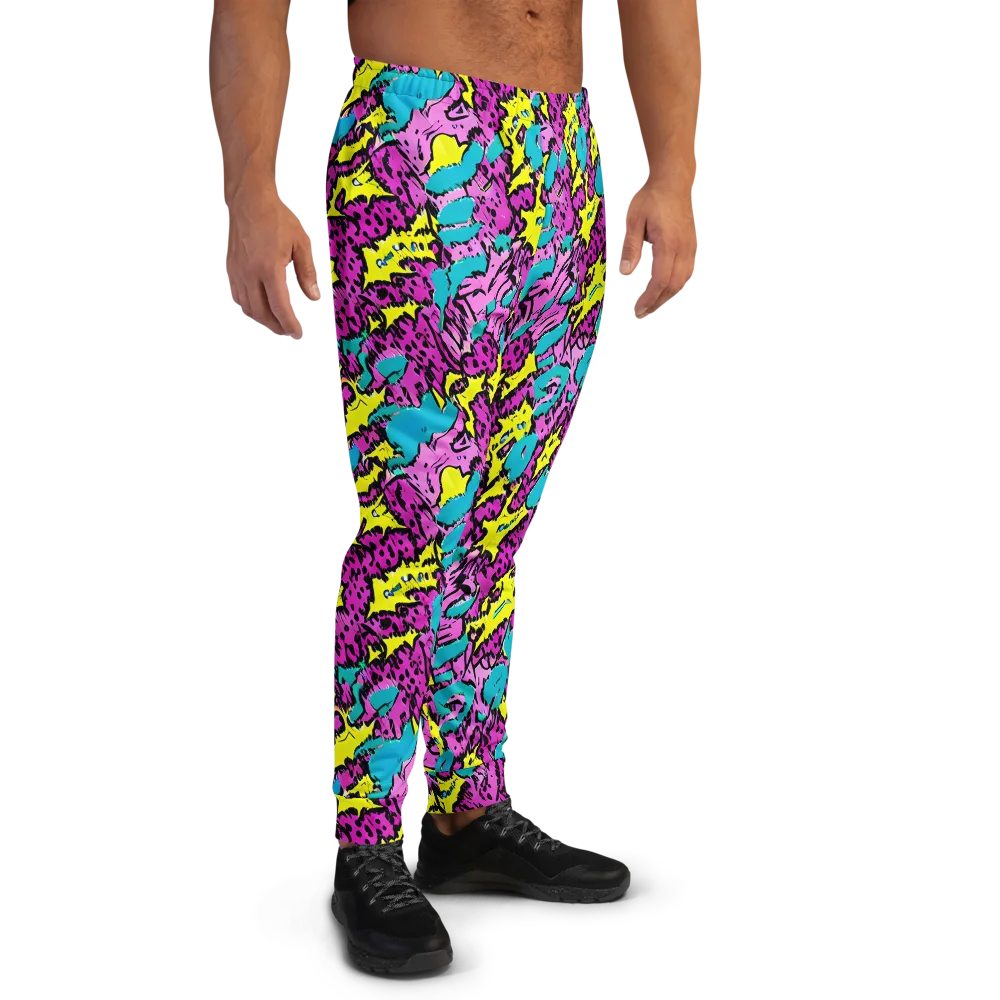 Psychedelic Prowl on Men's Joggers — Right