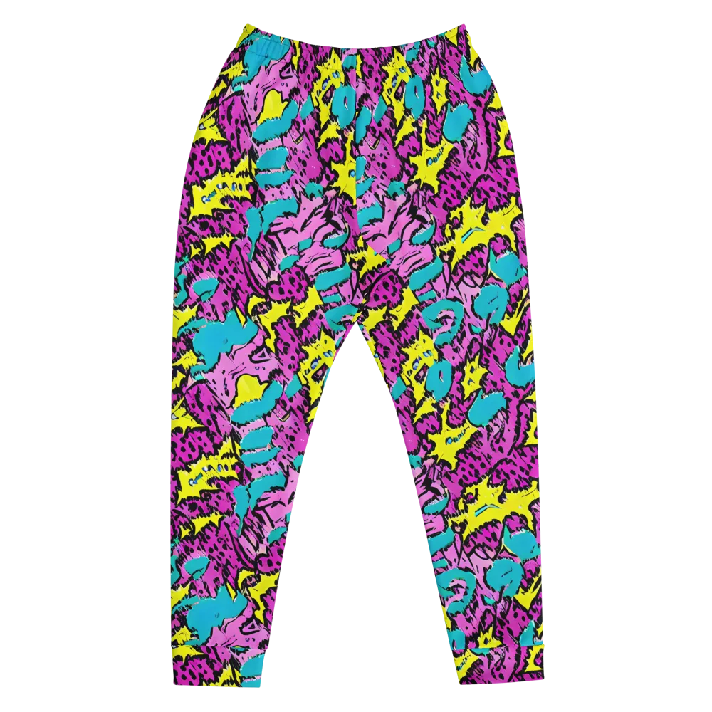 Psychedelic Prowl on Men's Joggers — Front