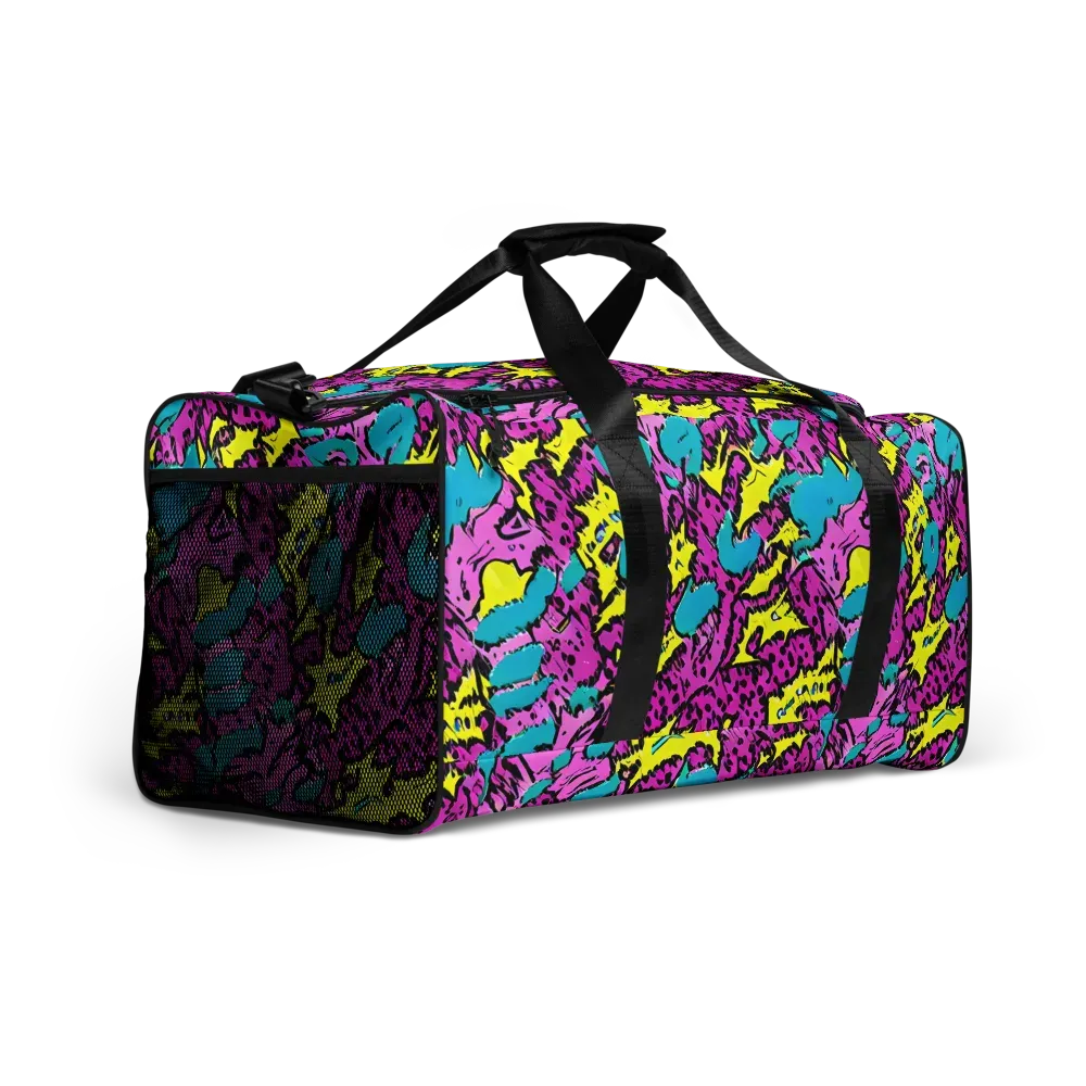 Psychedelic Prowl on Duffle Bag — Right Front