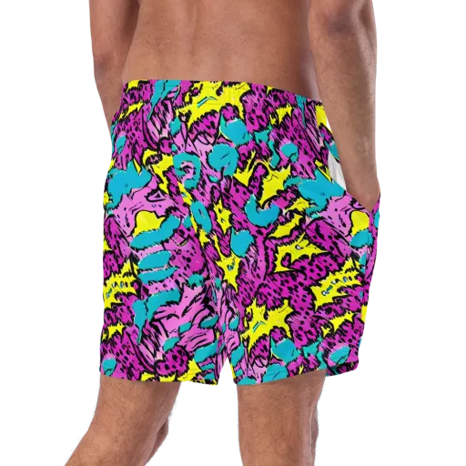 Psychedelic Prowl on a Swim Trunks
