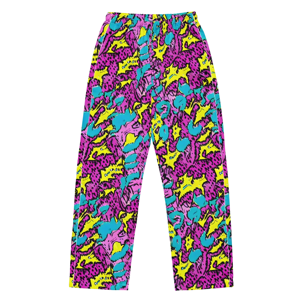 Psychedelic Prowl on Women's Pajama Pants — Front