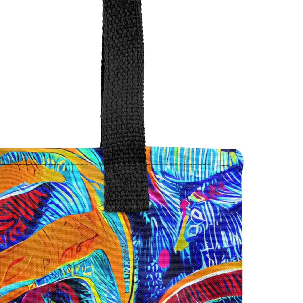 Tangerine Jungle on Tote Bag — Product details