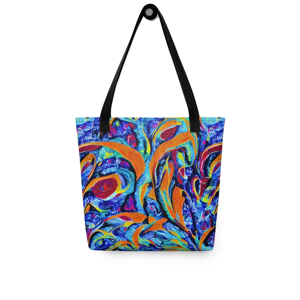 Tangerine Jungle on Tote Bag — Front