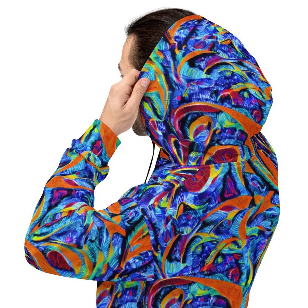 Tangerine Jungle on Hoodie — Back