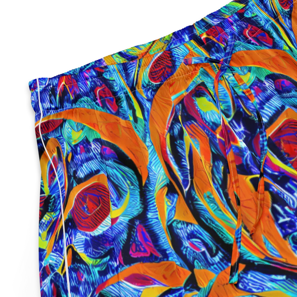 Tangerine Jungle on Women's Pajama Shorts — Product details