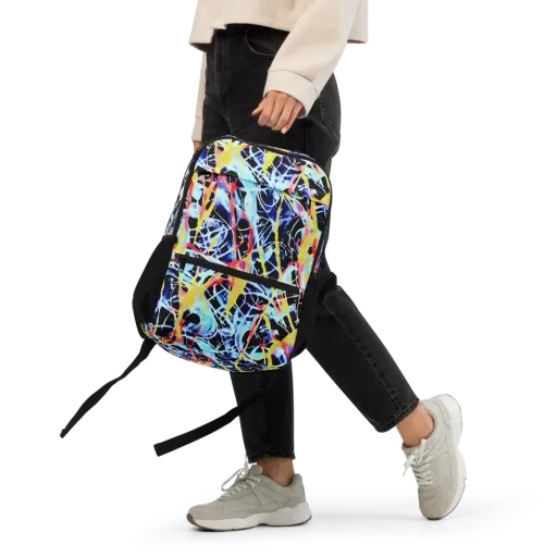 Aftershock Azure on a Utility Backpack