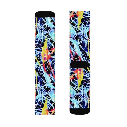 Aftershock Azure on a Socks